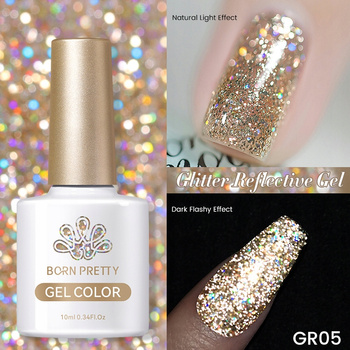 BORN PRETTY - Fantasy Reflective Gel - LAKIER HYBRYDOWY FLASH - GR05