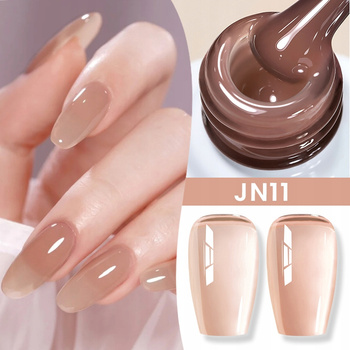 BORN PRETTY - Jelly Nude Gel Nail Polish - TRANSPARENTNY LAKIER UV - JN11