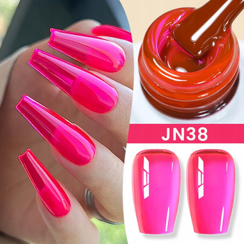 BORN PRETTY - Jelly Nude Gel Nail Polish - TRANSPARENTNY LAKIER UV - JN38