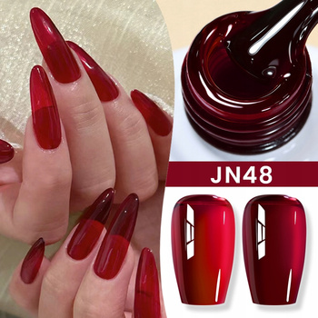 BORN PRETTY - Jelly Nude Gel Nail Polish - TRANSPARENTNY LAKIER UV - JN48