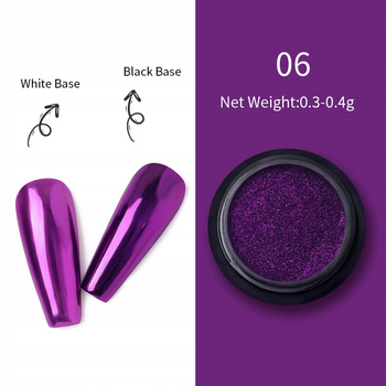 Pyłek do Paznokci - EFEKT LUSTRA / GLASS EFFECT / MIRROR - 06