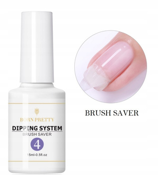 BORN PRETTY - Manicure Tytanowy - DIP SYSTEM - BRUSH SAVER (4) - WYPRZEDAŻ!