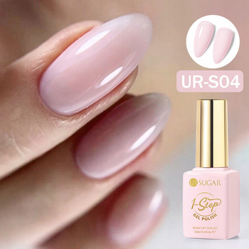 UR SUGAR - LAKIER HYBRYDOWY 12ml - 3w1 - BAZA + KOLOR + TOP - UR-S04