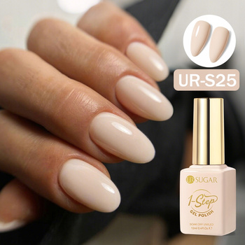 UR SUGAR - LAKIER HYBRYDOWY 12ml - 3w1 - BAZA + KOLOR + TOP - UR-S25