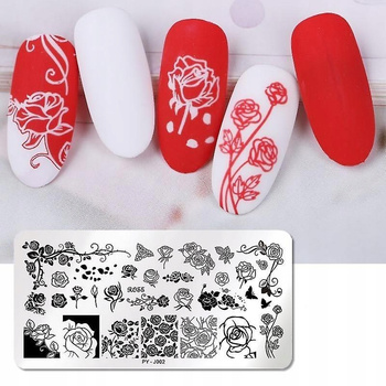 PICT YOU - Blaszka do Stempli - PY-J002 - RÓŻA