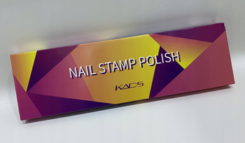 KADS - STWÓRZ SWÓJ WŁASNY ZESTAW! 16 Lakierów DO STEMPLOWANIA + PUDEŁECZKO