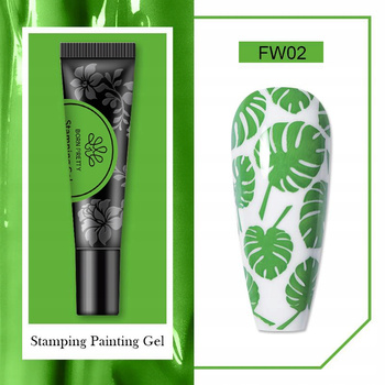 BORN PRETTY - HYBRYDOWA FARBKA DO STEMPLOWANIA PAZNOKCI - FW02