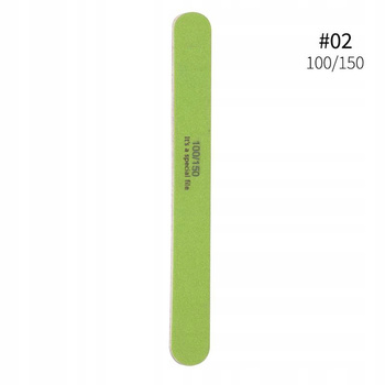 CIENKI Pilniczek do Paznokci - PROSTY 100/150 - PAKOWANY POJEDYNCZO