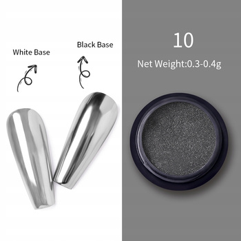 Pyłek do Paznokci - EFEKT LUSTRA / GLASS EFFECT / MIRROR - 10