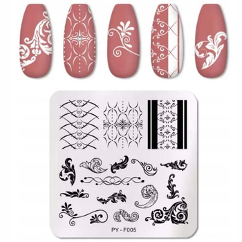 PICT YOU - Blaszka do Stempli - PY-F005 - ORNAMENTY