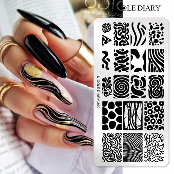 NICOLE DIARY - Blaszka do Stempli - ND-300