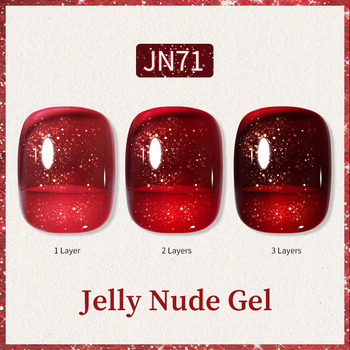BORN PRETTY - Jelly Nude Gel Nail Polish - TRANSPARENTNY LAKIER UV - JN71