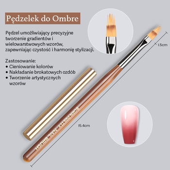 BORN PRETTY - PĘDZEL DO OMBRE / DO CIENIOWANIA - GRADIENT PAINTING BRUSH