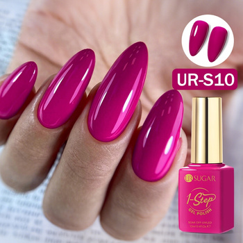 UR SUGAR - LAKIER HYBRYDOWY 12ml - 3w1 - BAZA + KOLOR + TOP - UR-S10