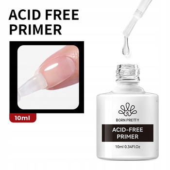 BORN PRETTY - Primer Bezkwasowy - NO-ACID - PRIMER POD HYBRYDĘ - 10ml