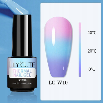 LILYCUTE - Lakier Hybrydowy Termiczny 7ml - LC-W10