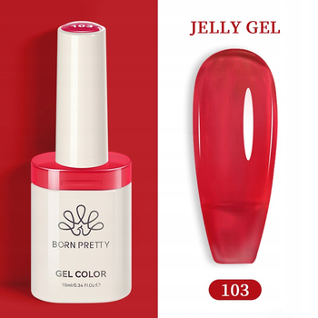 BORN PRETTY PRO - PROFESJONALNY LAKIER HYBRYDOWY - PÓŁTRANSPARENTNY 15ML - 103