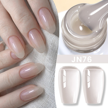 BORN PRETTY - Jelly Nude Gel Nail Polish - TRANSPARENTNY LAKIER UV - JN76