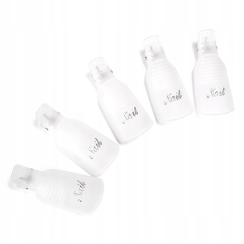 KLIPSY DO ŚCIĄGANIA HYBRYDY MANICURE - 10szt - BIAŁE