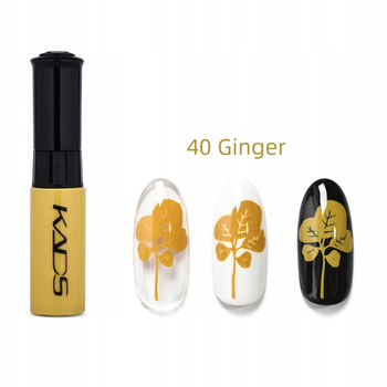 KADS - 40 (GINGER) LAKIER DO STEMPLOWANIA PAZNOKCI PISAK
