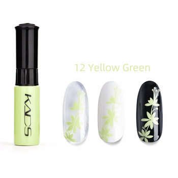 KADS - 12 (YELLOW GREEN) LAKIER DO STEMPLOWANIA PAZNOKCI PISAK