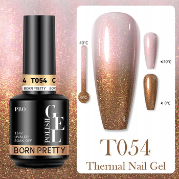 BORN PRETTY PRO - Profesjonalny Lakier Hybrydowy Termiczny 15ml - T054