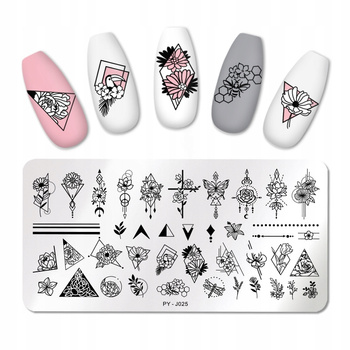 PICT YOU - Blaszka do Stempli - PY-J025 - KWIATY