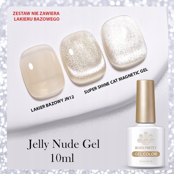 BORN PRETTY - Super Shine Cat Magnetic Gel - LAKIER MAGNETYCZNY TOP
