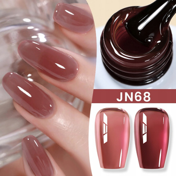 BORN PRETTY - Jelly Nude Gel Nail Polish - TRANSPARENTNY LAKIER UV - JN68