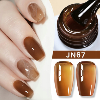 BORN PRETTY - Jelly Nude Gel Nail Polish - TRANSPARENTNY LAKIER UV - JN67