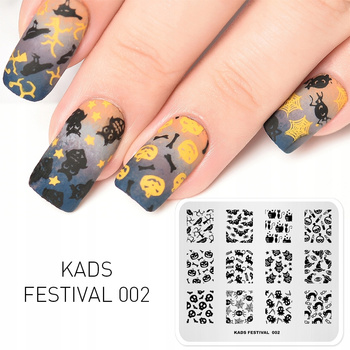 KADS - Blaszka do Stempli - FESTIVAL 002 - HALLOWEEN