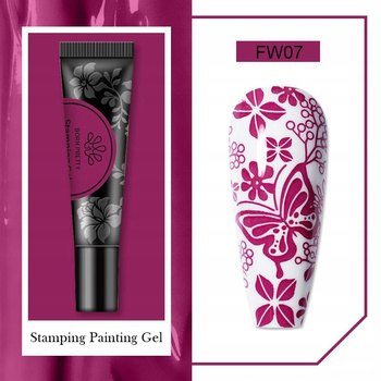 BORN PRETTY - HYBRYDOWA FARBKA DO STEMPLOWANIA PAZNOKCI - FW07