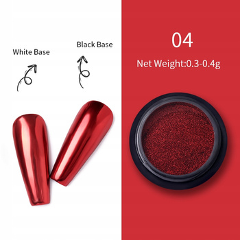 Pyłek do Paznokci - EFEKT LUSTRA / GLASS EFFECT / MIRROR - 04