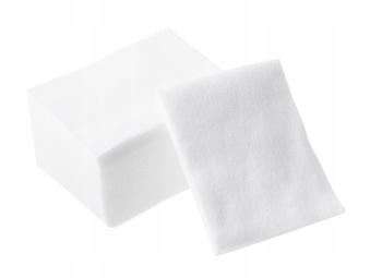 Bawełniane Waciki Bezpyłowe do Manicure Jednowarstwowe - 900szt