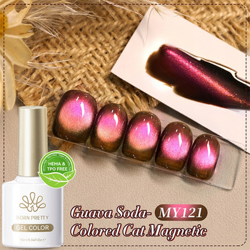 BORN PRETTY - Colored Cat Magnetic Gel - LAKIER MAGNETYCZNY - MY121