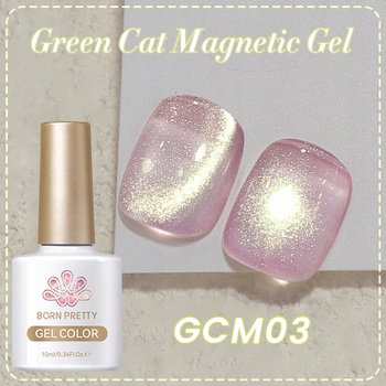 BORN PRETTY - Green Cat Magnetic Gel - LAKIER MAGNETYCZNY - GCM03