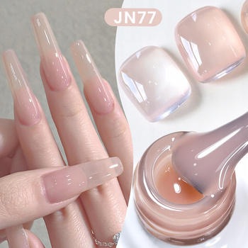 BORN PRETTY - Jelly Nude Gel Nail Polish - TRANSPARENTNY LAKIER UV - JN77