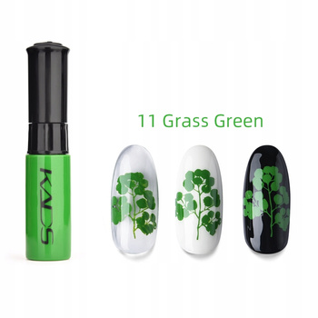KADS - 11 (GRASS GREEN) LAKIER DO STEMPLOWANIA PAZNOKCI PISAK - ZIELONY