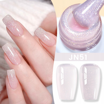 BORN PRETTY - Jelly Nude Gel Nail Polish - TRANSPARENTNY LAKIER UV - JN51