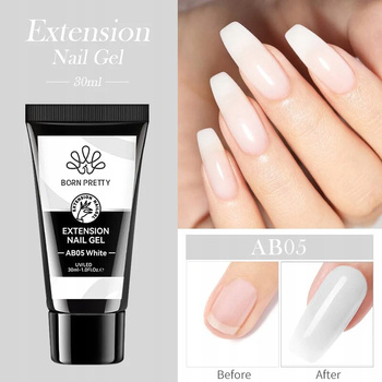 BORN PRETTY - ŻEL DO PRZEDŁUŻANIA PAZNOKCI - POLYGEL 30ml - AB05