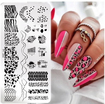 PICT YOU - Blaszka do Stempli - PY-J054 - PANTERKA