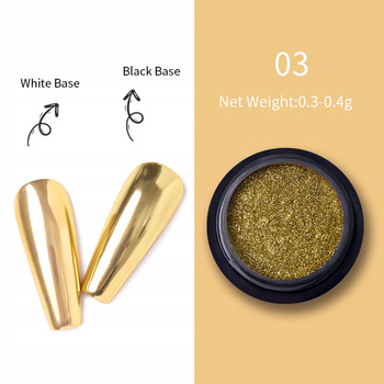 Pyłek do Paznokci - EFEKT LUSTRA / GLASS EFFECT / MIRROR - 03