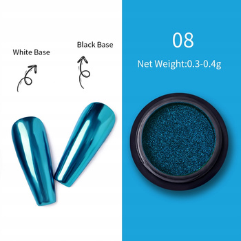 Pyłek do Paznokci - EFEKT LUSTRA / GLASS EFFECT / MIRROR - 08