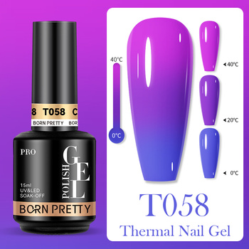 BORN PRETTY PRO - Lakier Hybrydowy Termiczny 15ml - T058