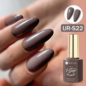 UR SUGAR - LAKIER HYBRYDOWY 12ml - 3w1 - BAZA + KOLOR + TOP - UR-S22