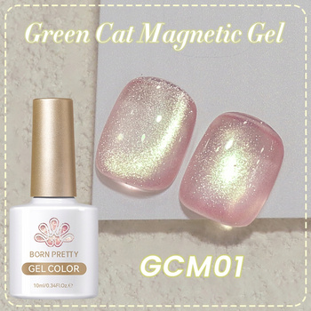 BORN PRETTY - Green Cat Magnetic Gel - LAKIER MAGNETYCZNY - GCM01