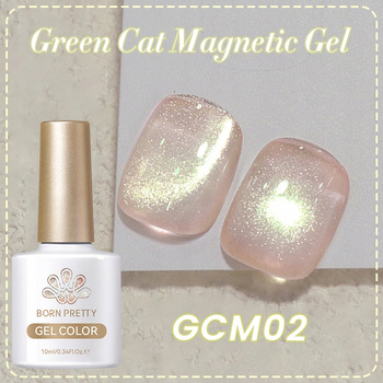 BORN PRETTY - Green Cat Magnetic Gel - LAKIER MAGNETYCZNY - GCM02