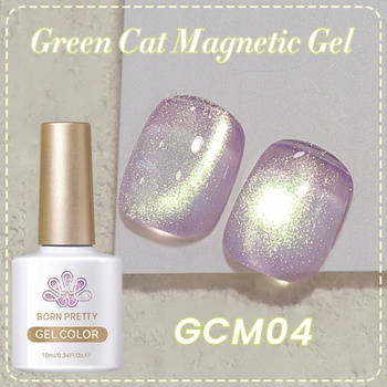BORN PRETTY - Green Cat Magnetic Gel - LAKIER MAGNETYCZNY - GCM04