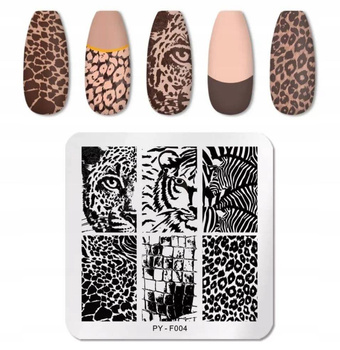 PICT YOU - Blaszka do Stempli - PY-F004 - PANTERKA