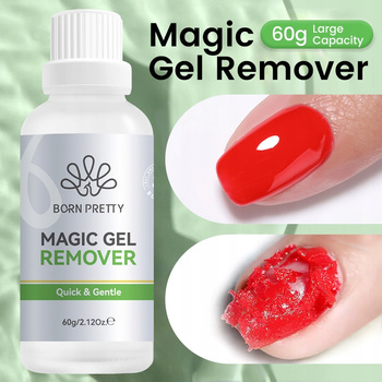 BORN PRETTY - ŻEL DO USUWANIA LAKIERU HYBRYDOWEGO REMOVER ZAPAS! - 60ml